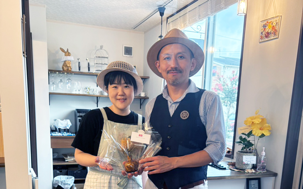 こじカフェを営む夫婦